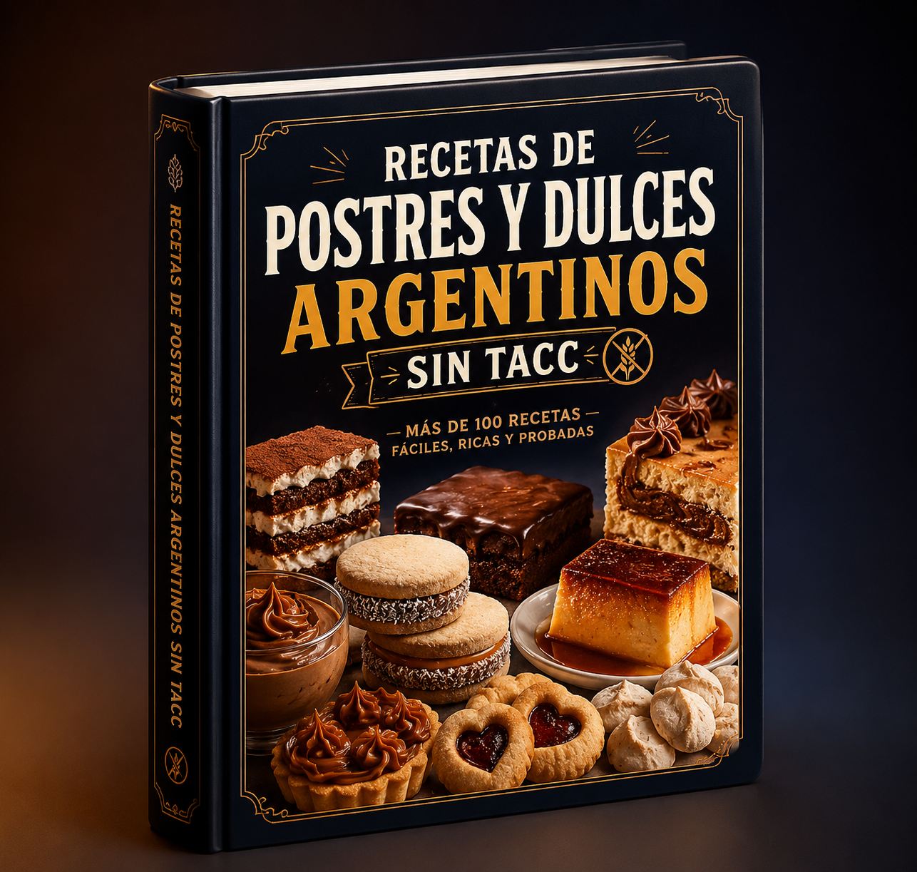 POSTRES Y DULCES ARGENTINOS + 100 RECETAS + 5 BONUS DE REGALO